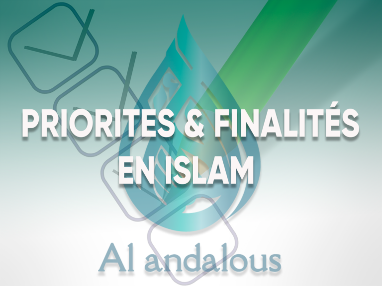 Priorités et finalités en islam